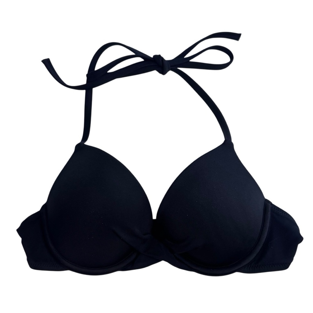 Shade & Shore black padded bikini top size 32B